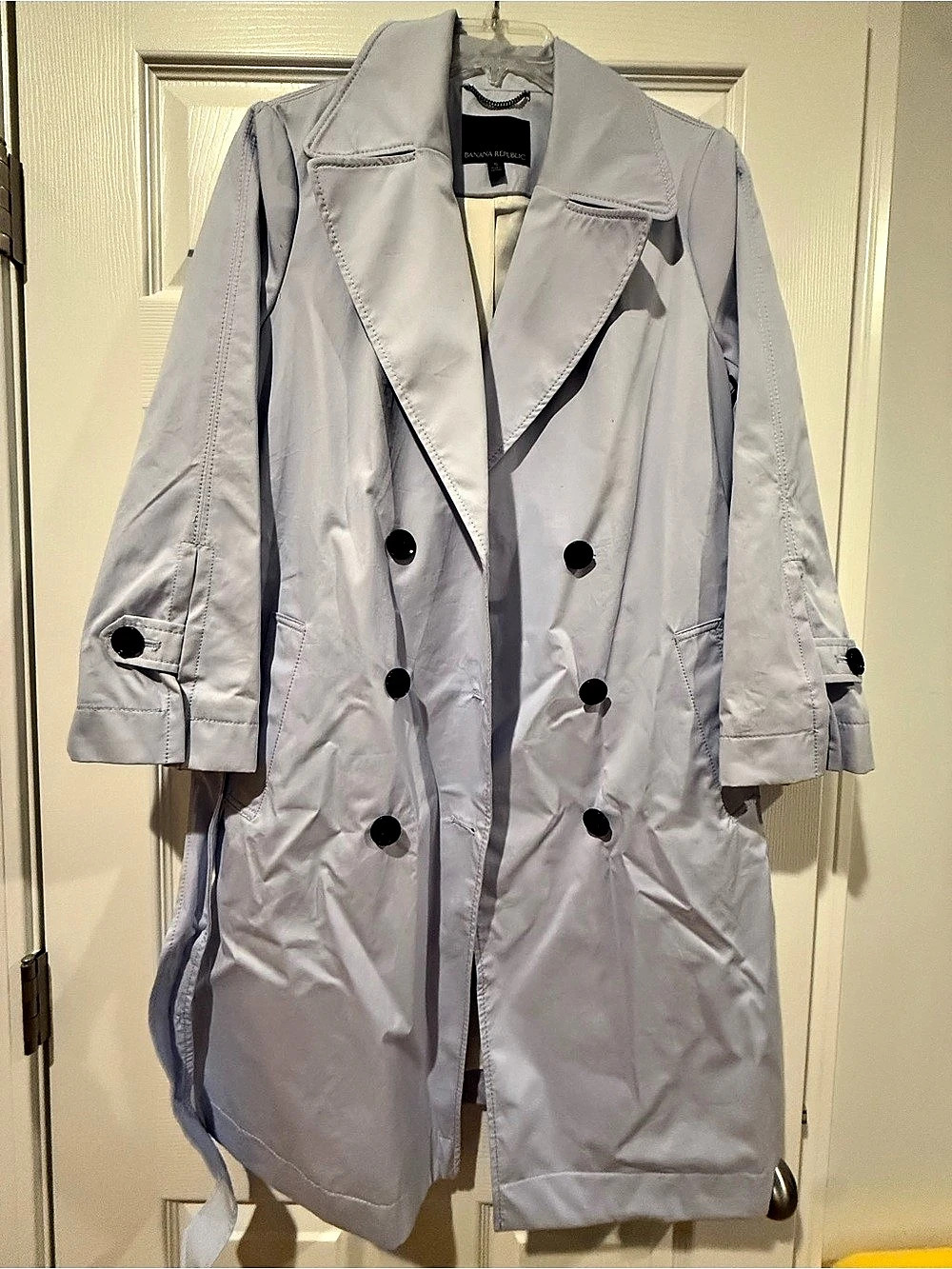 Brand New. Never Worn. Banana Republic Limonta Double Breasted Trench Coat.